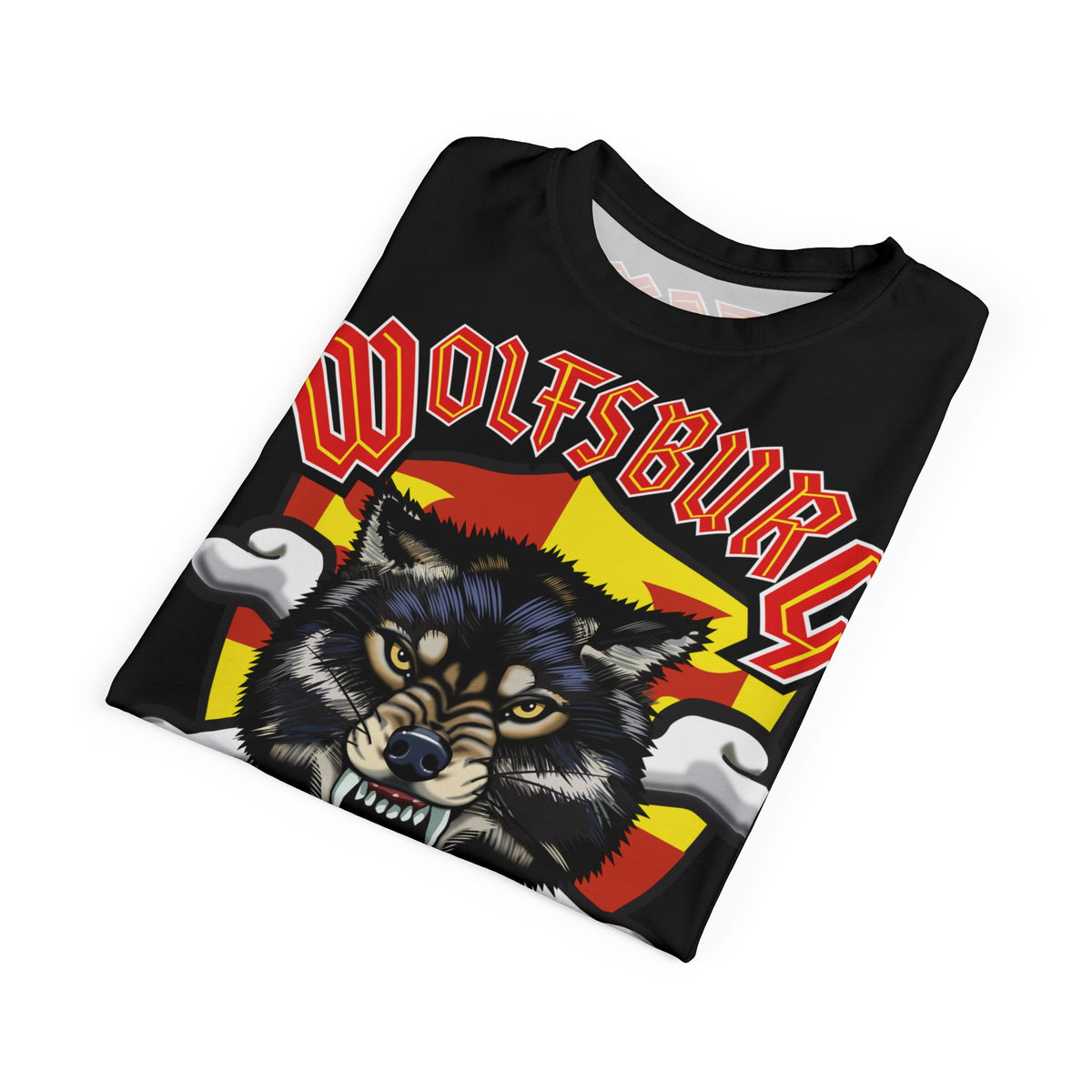 Wolfsburg Custom Cycles HiViz High Comfort Motorcycle Riders Super Tee
