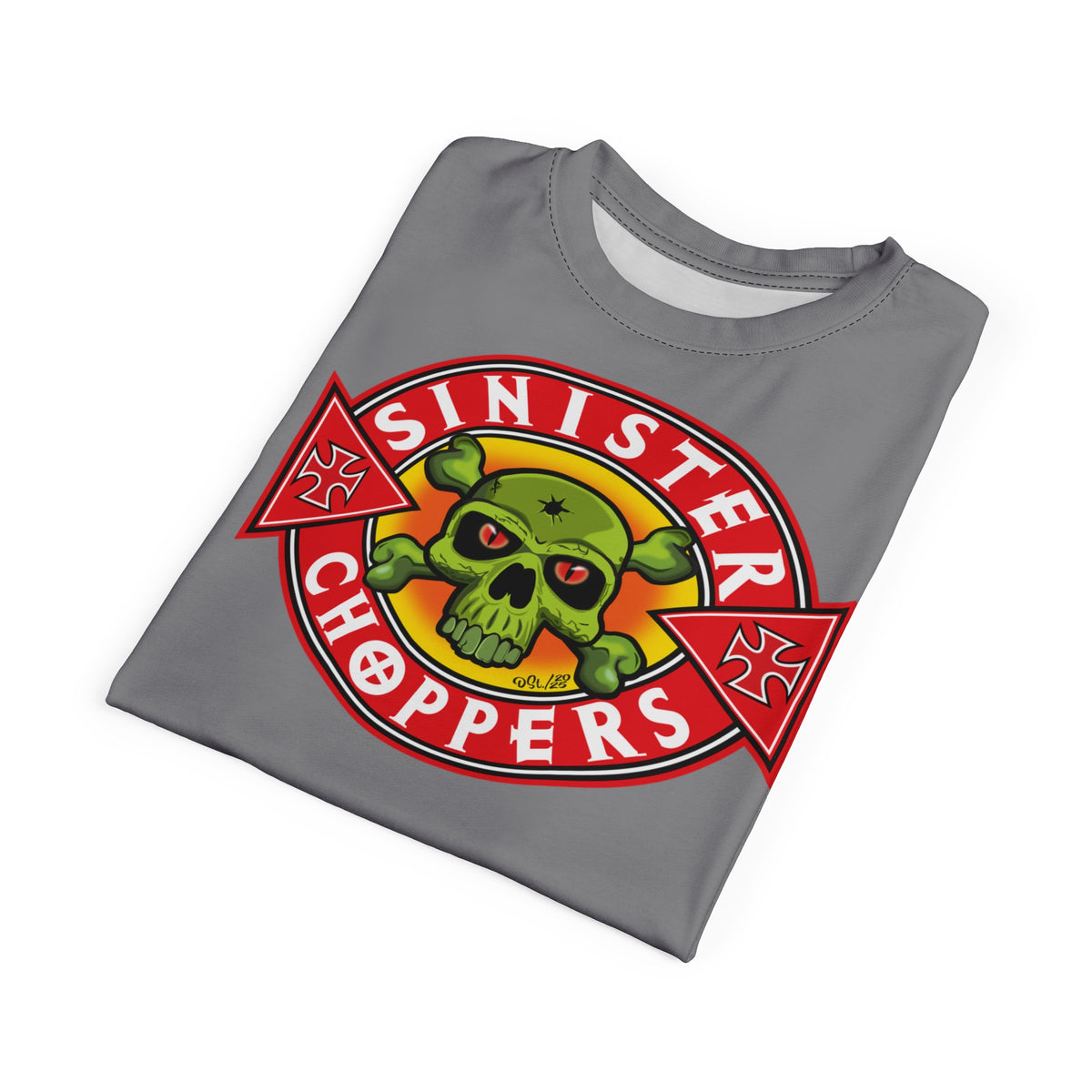 SRT Sinister Choppers Super Tee - Clean, Beautiful, Design - Outrageous Biker Gear