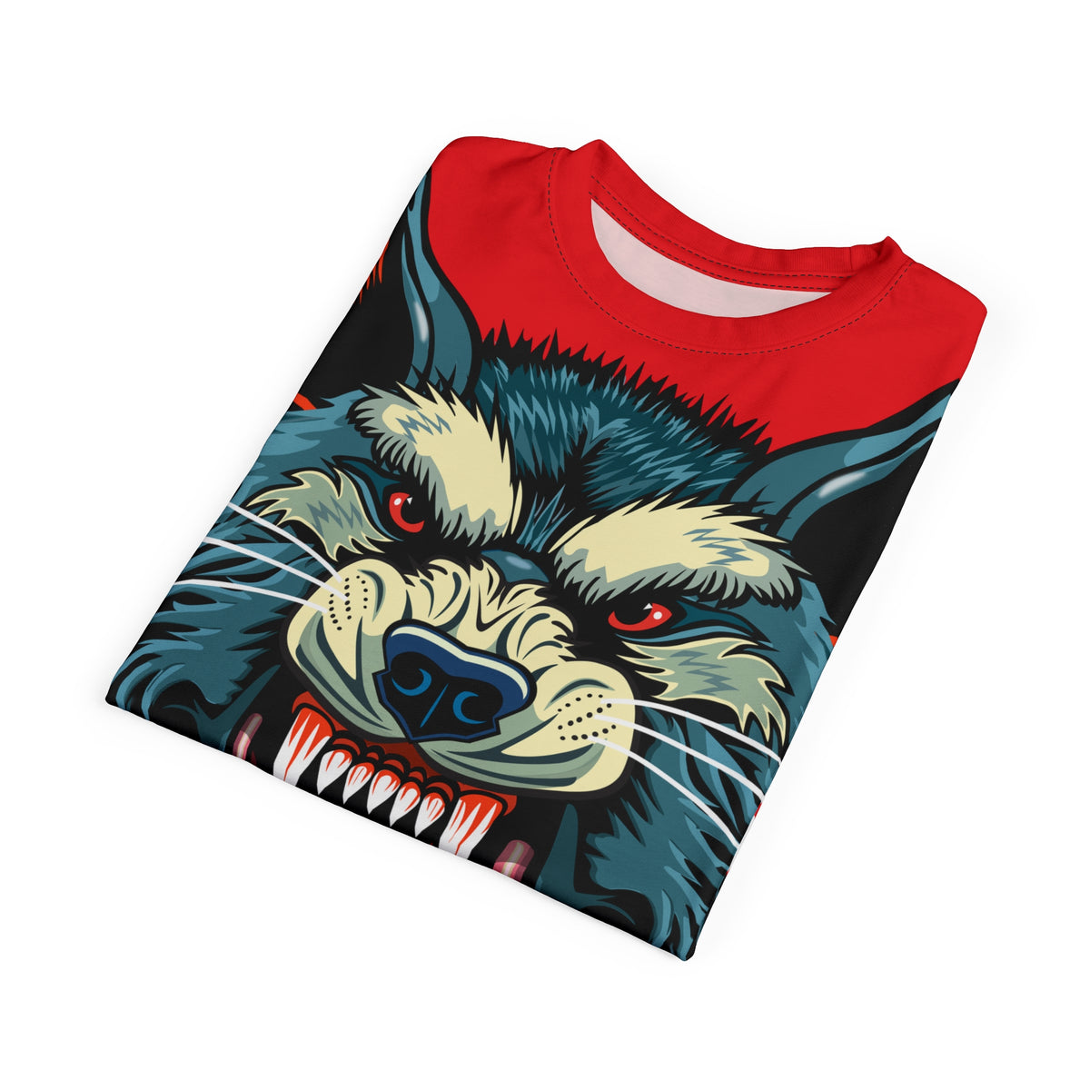 SRT MWT Wolf Custom Motorcycles Super Riding Tee — Viciously Cool High Performance Motorcycle Riding Shirt