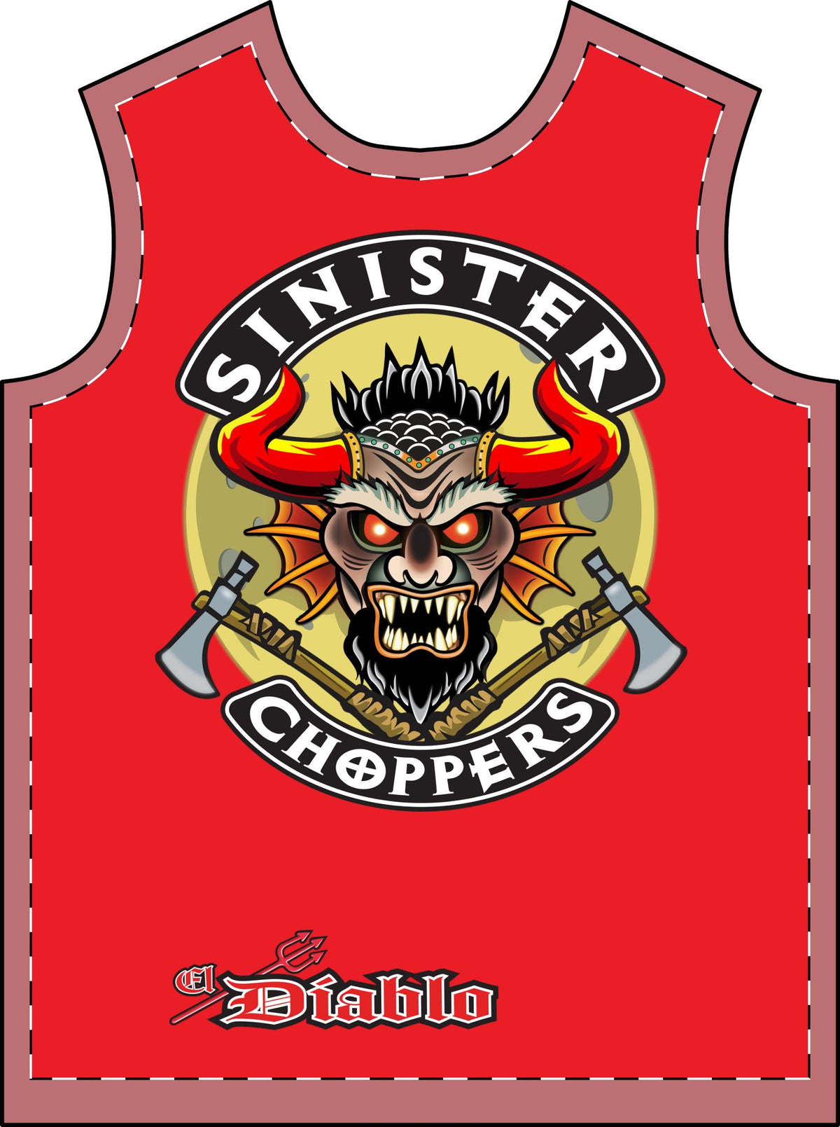 EZee Ryder Men's Sinister Choppers T-Shirt