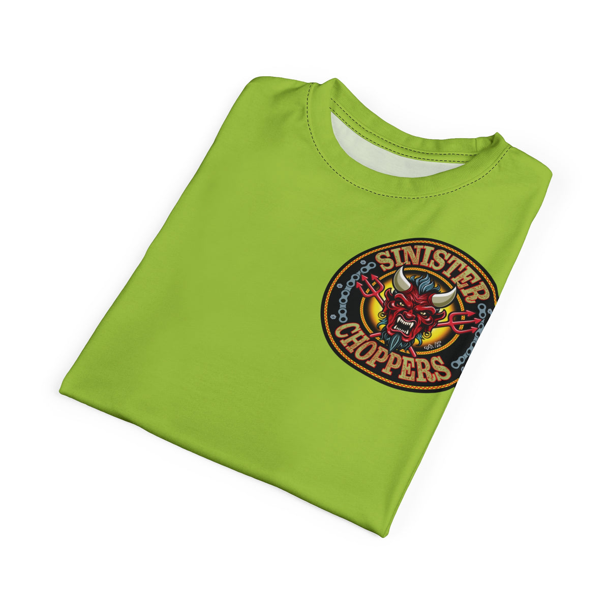 SRT Sinister Choppers HIVIZ SPECIAL SUPER RIDING TEE— Ride Cool Look Cool in our Best Super Tee