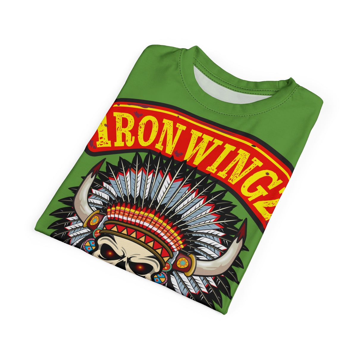 Iron Wingz Garage HiViZ Motorcycle Rider Super Tee