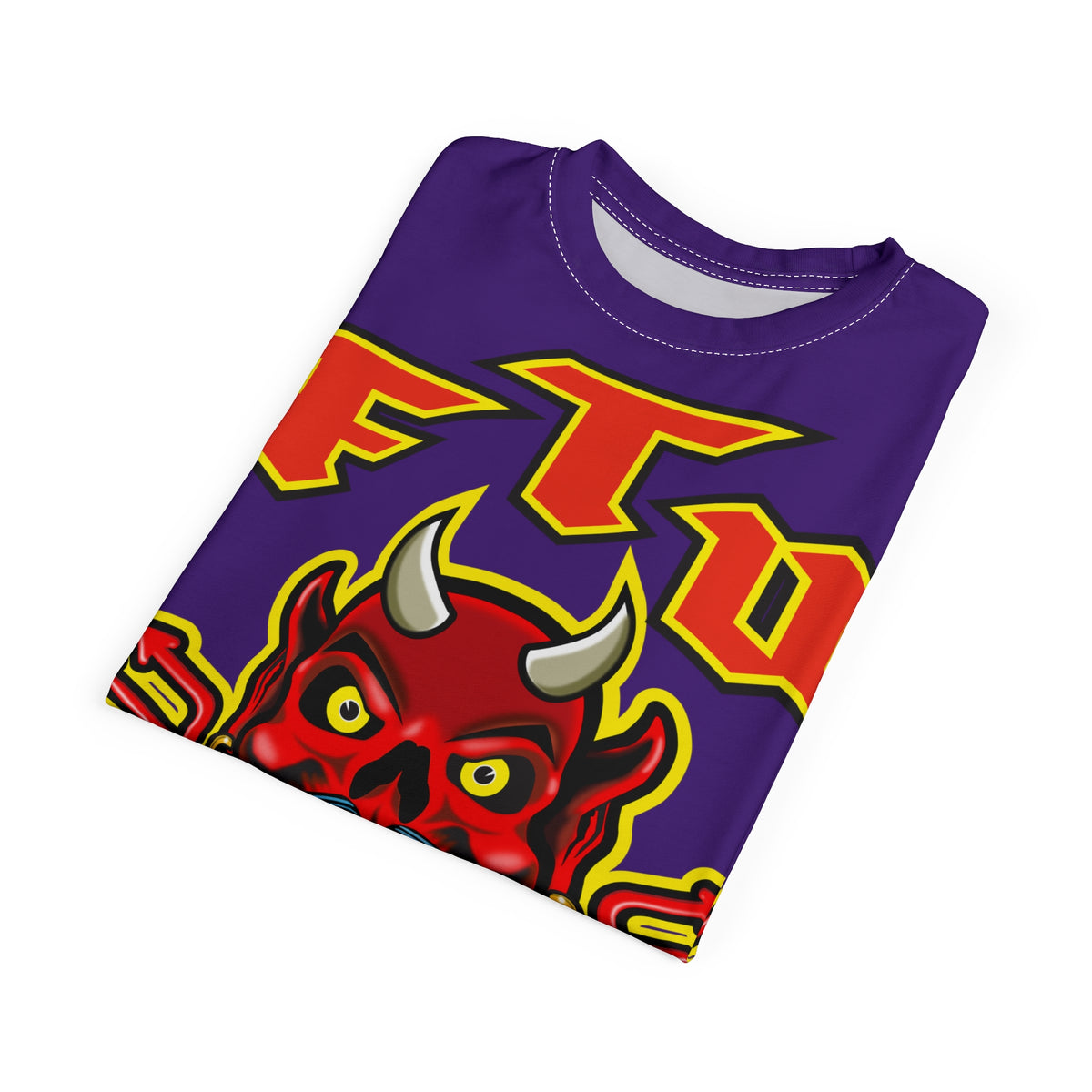 FTW Motorcycle Riders Super Tee - Edgy HiViz Colour Graphics - Show Your Attitude in Style