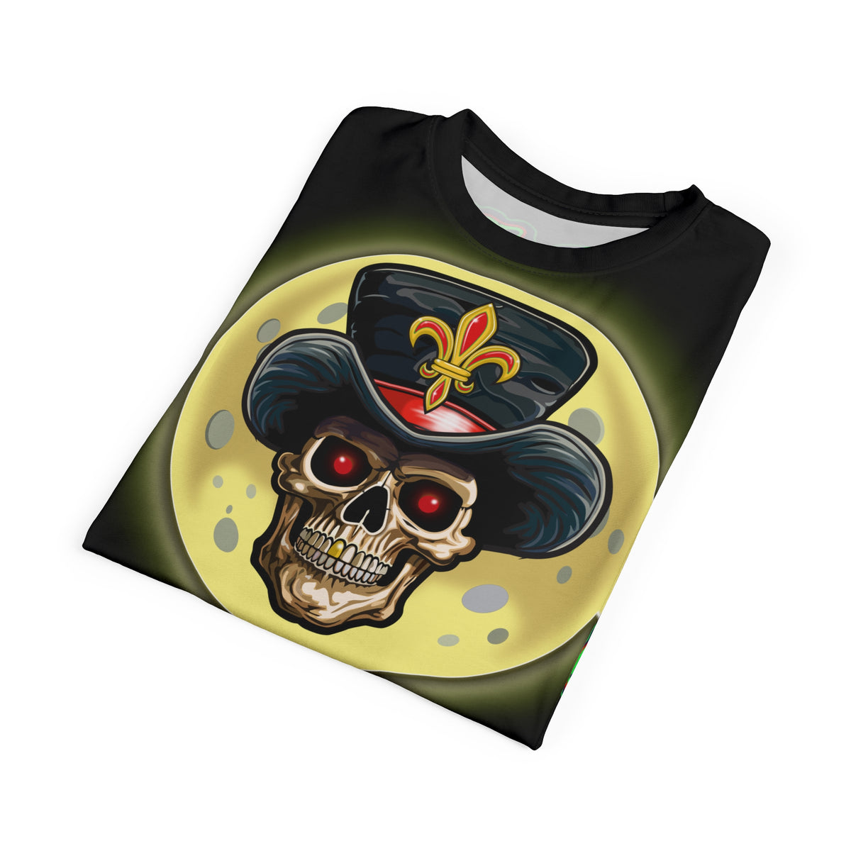 Voodoo Motorcycles HiViz Super Tee, Unique Graphic Tee, Custom HiViZ Apparel