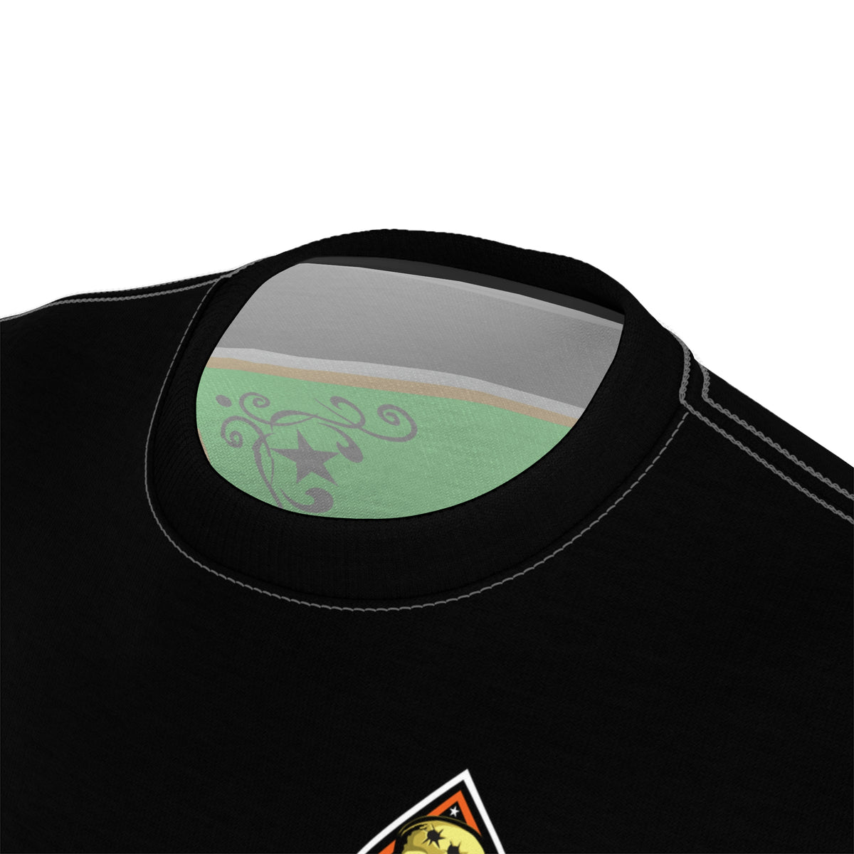American Custom Engines ACE - HiViz Custom Riding Tee - Features Full Back Lumina Green Ace of Spades
