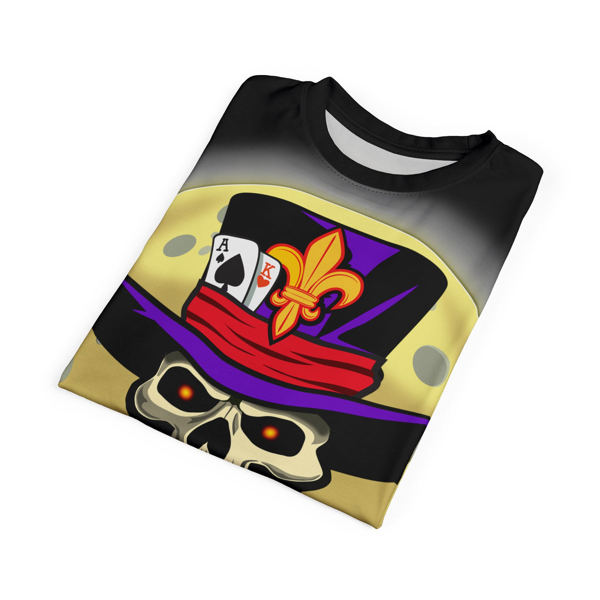 Voodoo Skull Unisex Tee - Custom Motorcycles Graphic T-Shirt