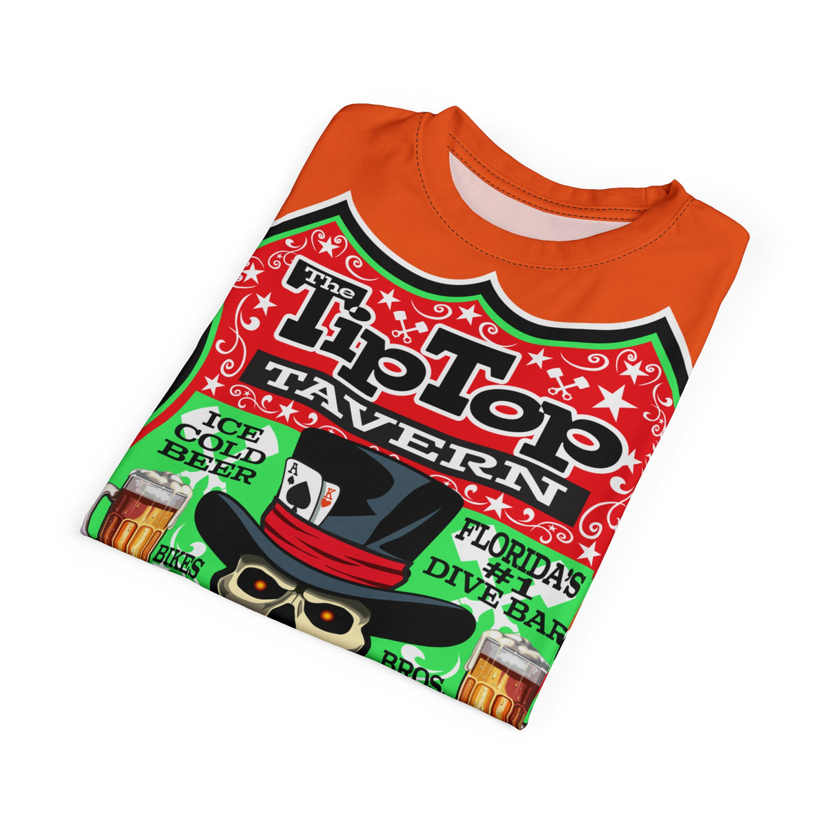 Tip Top Tavern Dive Bar Super Tee (*Limited Edition) - America's Best Dive Bar, Bikes Beers Babes & Bros. - Honouring Biker Bar Tee