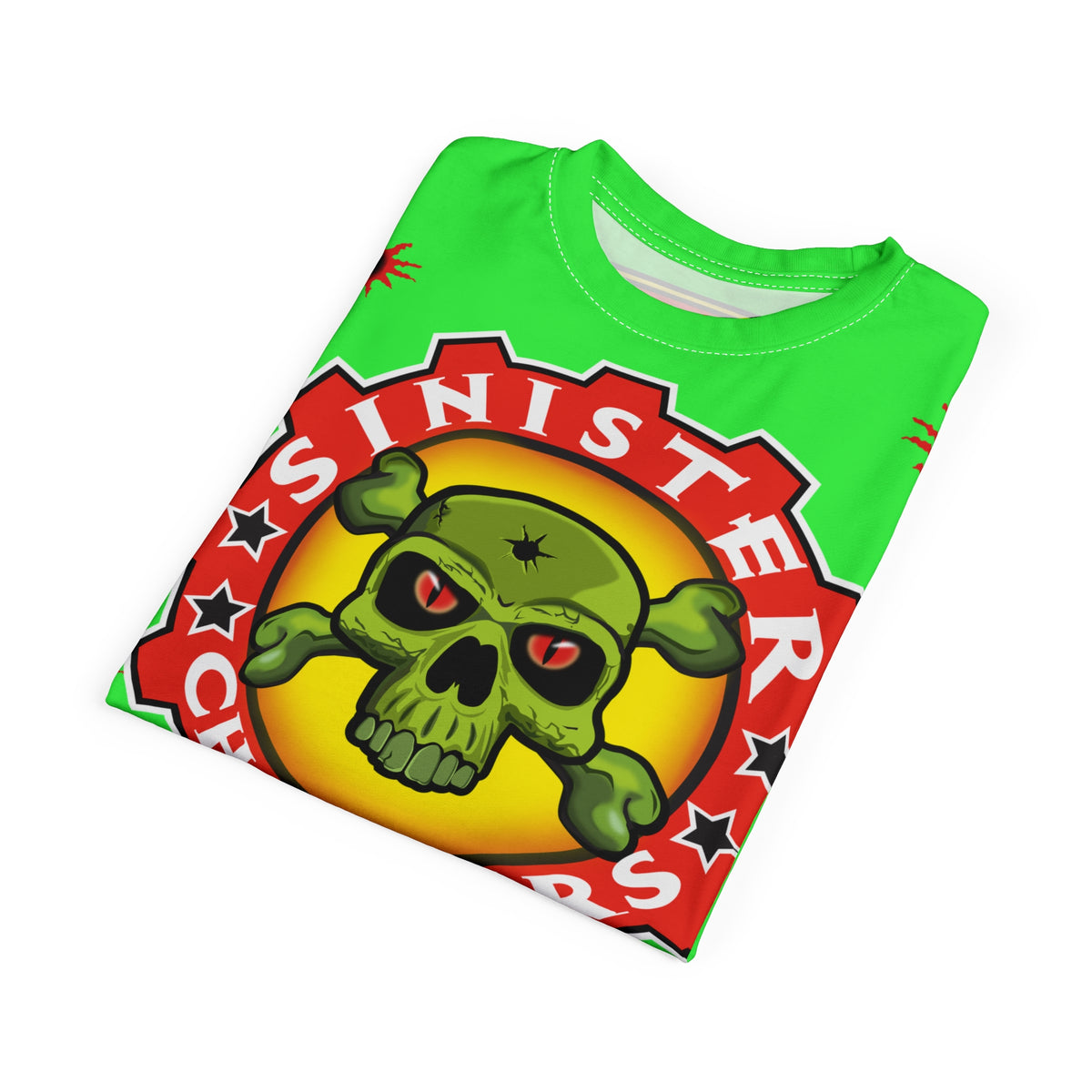 Very Special Sinister Choppers HiViz Bad Attitude Super Tee