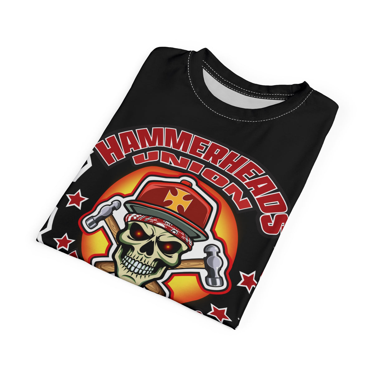 Hammerheads Union Local 13 - Custom Motorcycle Riding Tee Shirt _ Super Comfort and Fit
