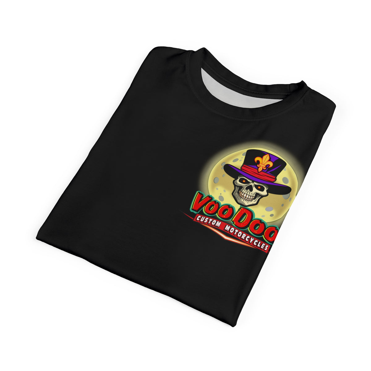 SRT VooDoo Custom Motorcycles Graphic Biker Tee - The Ultimate Riding Gear