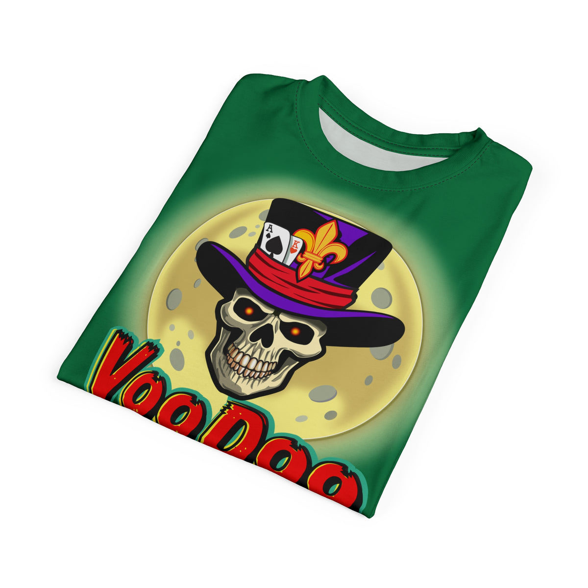 VooDoo Custom Motorcycles HiViz Unisex Graphic Biker Tee