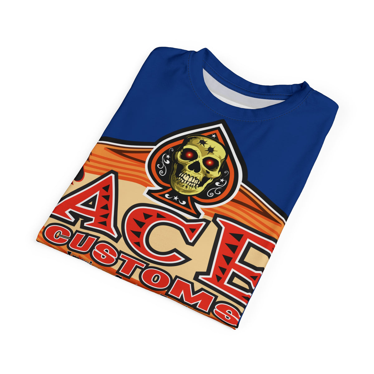 American Custom Engines ACE - Special Lumina Green Ace of Spades Death Card High visibility Graphics