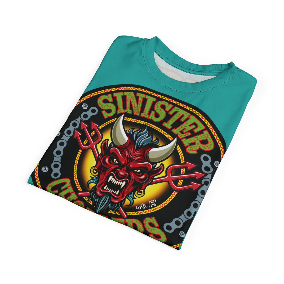 Sinister Choppers MR GREEN SPECIAL SUPER T— Ride Cool, Look Cool in our Best Super Tee