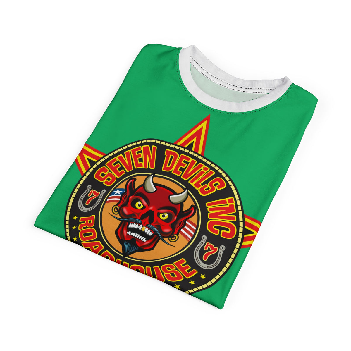 Copy of Seven Devils Inc. Roadhouse Graphic Tee - Motorcycle Custom Riding Super Tee