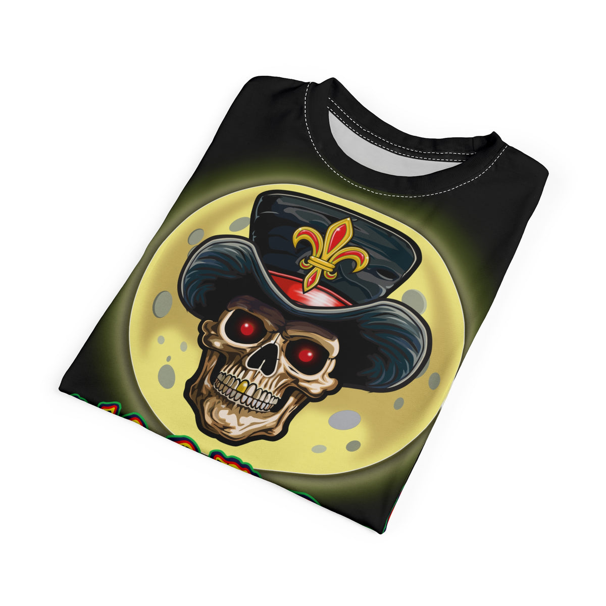 Voodoo Nightmare 66  Ultimate Motorcycle HiViz Super Tee, XLGraphics , Custom Riding Apparel