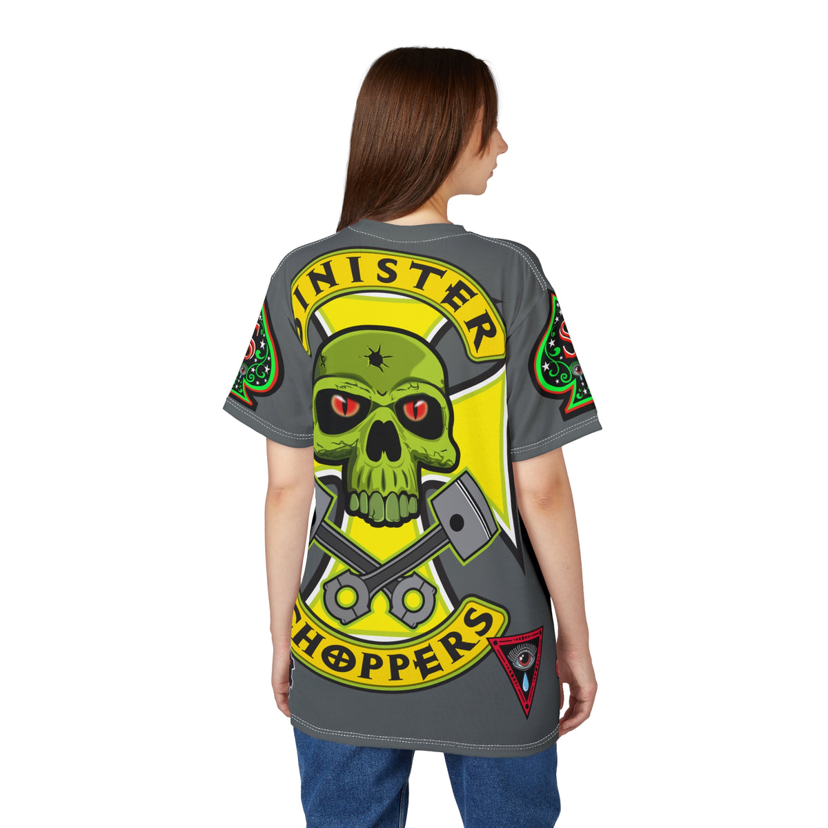 Sinister Choppers Rebel Rider HiViz Super Tee