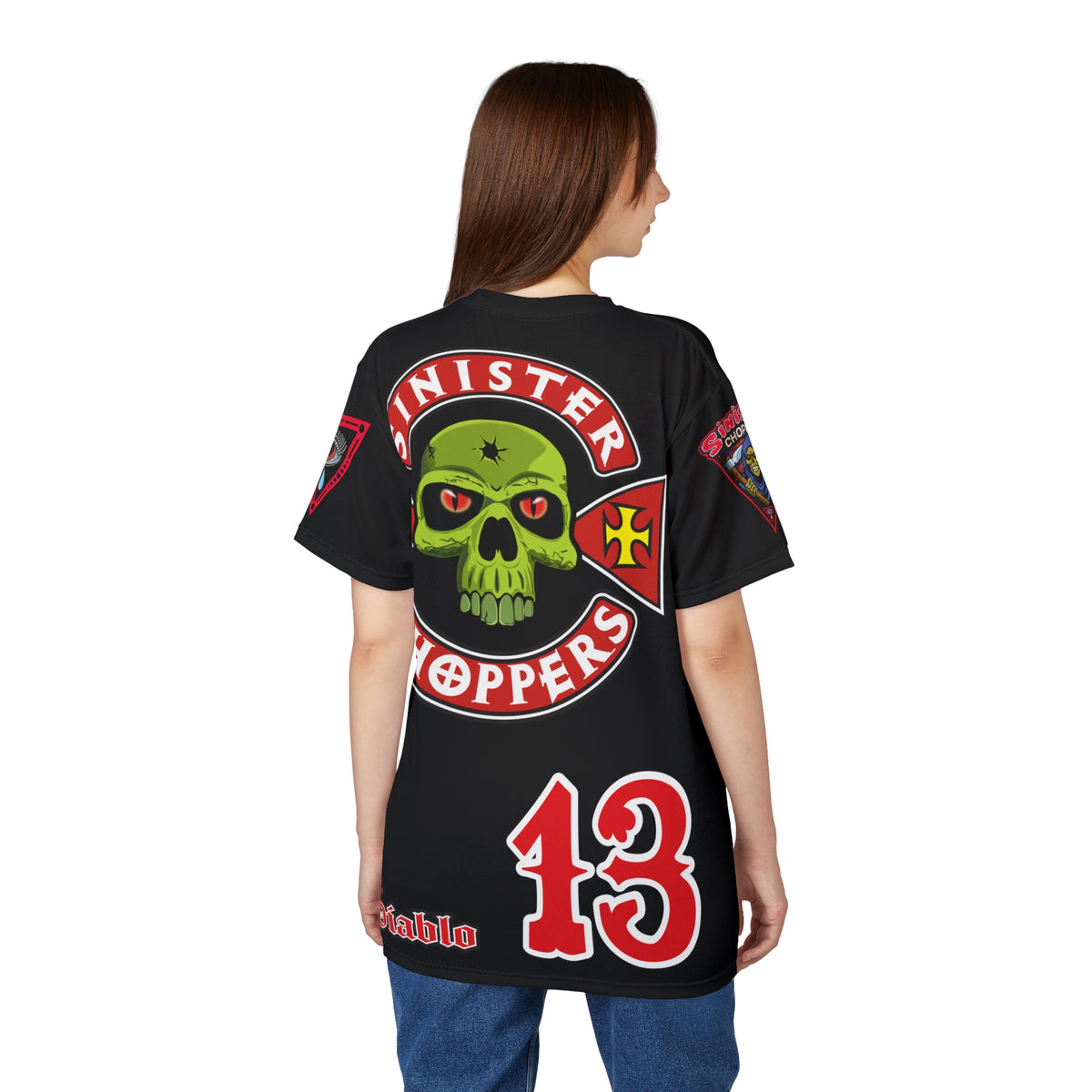 Sinister Choppers HiViz Super Tee - Outrageous Biker Gear