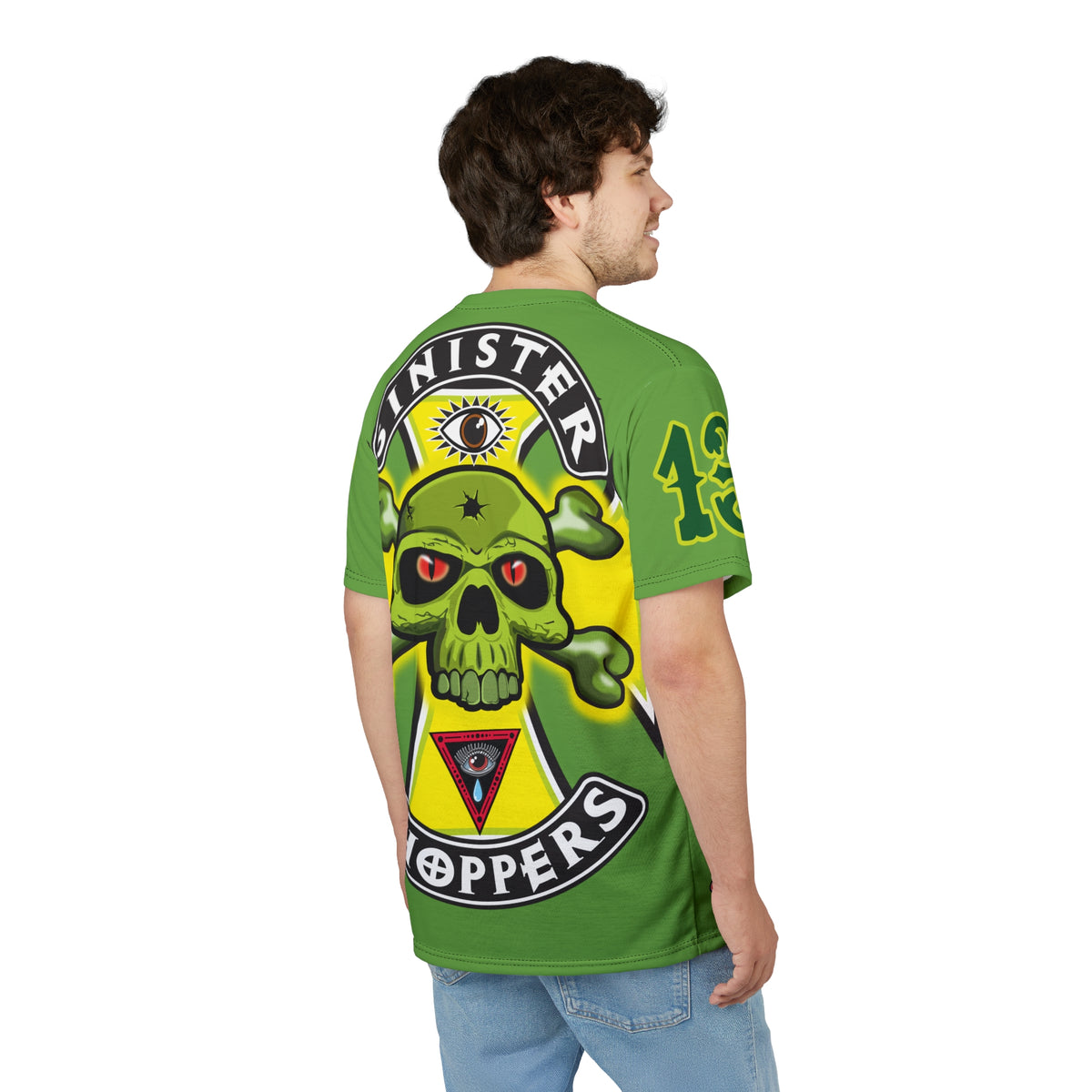 Sinnister Choppers FHiViz HiViz Motorcycle Riders Super Tee