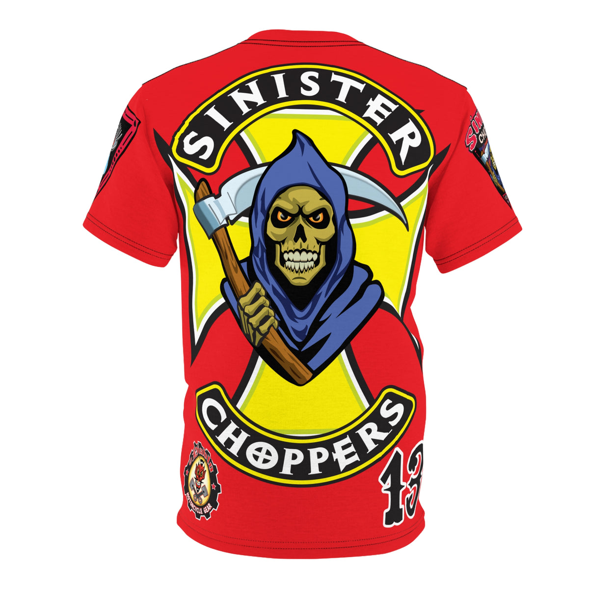 Sinister Choppers HiViz Super Tee - High Performance Motorcycle Riding Gear
