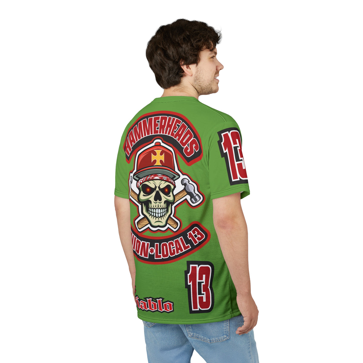 Hammerheads Union Local 13 FAFO Hardcore Biker Super Tee
