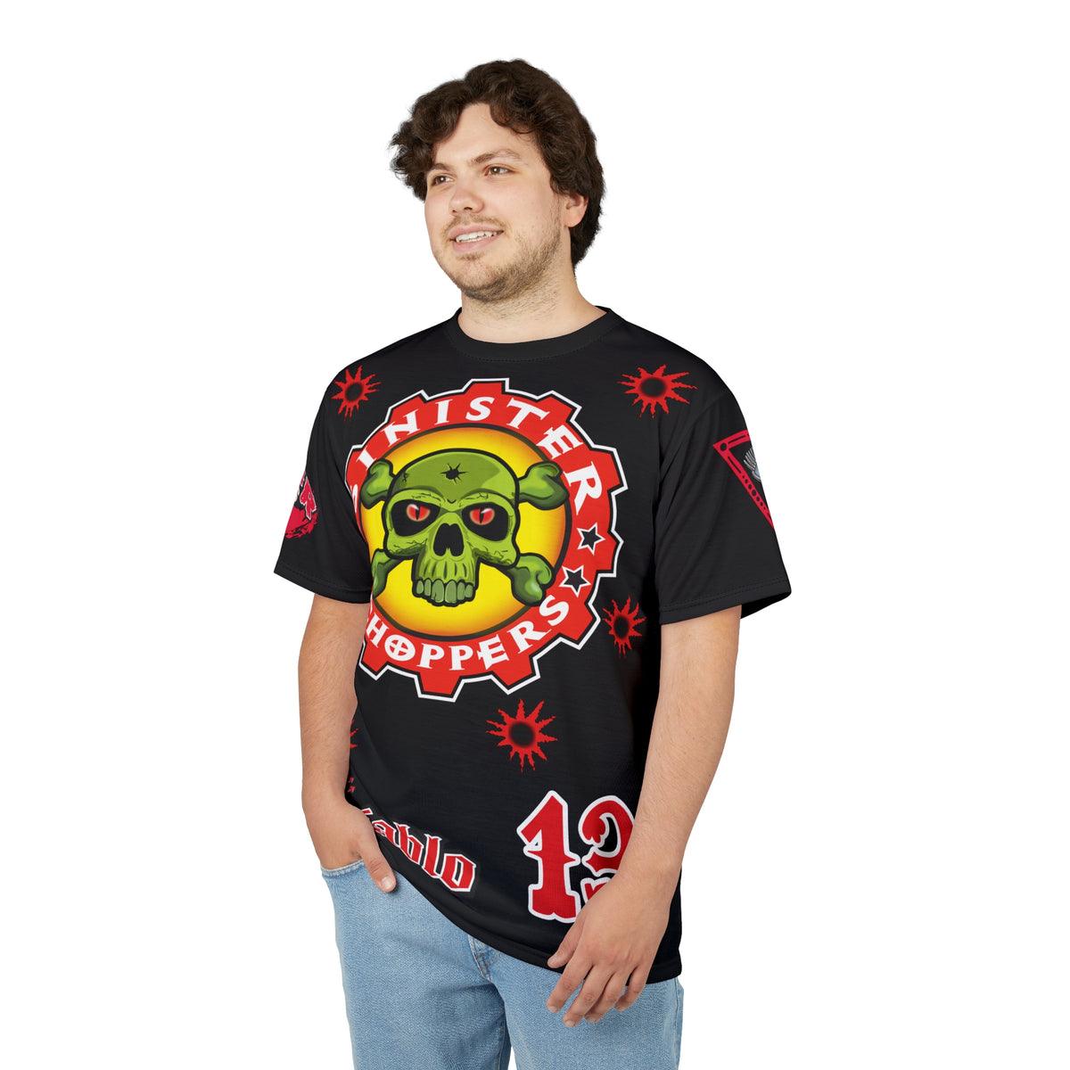 Sinister Choppers HiViz Bad Attitude Super Tee