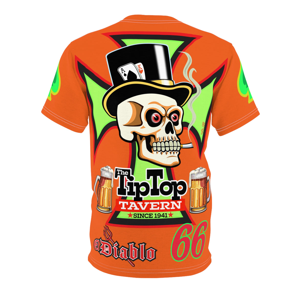 Tip Top Tavern Dive Bar Super Tee - America's Best Dive Bar, Bikes Beers Babes & Bros. - Biker Bar Tee