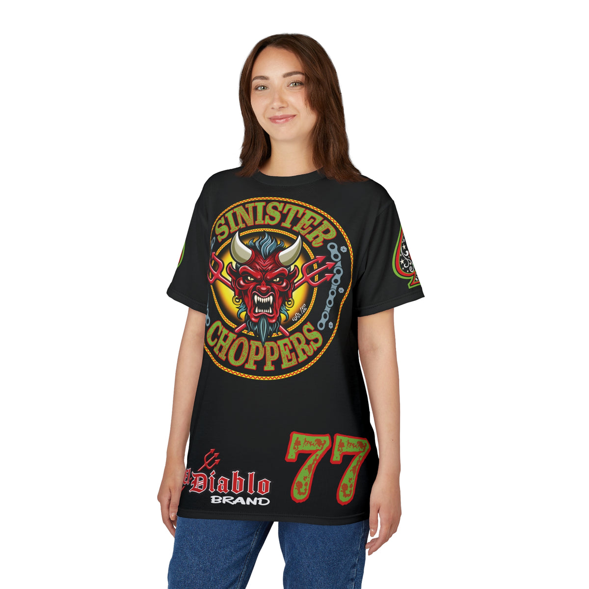 Sinister Choppers MR GREEN SPECIAL SUPER T— Ride Cool, Look Cool in our Best Super Tee