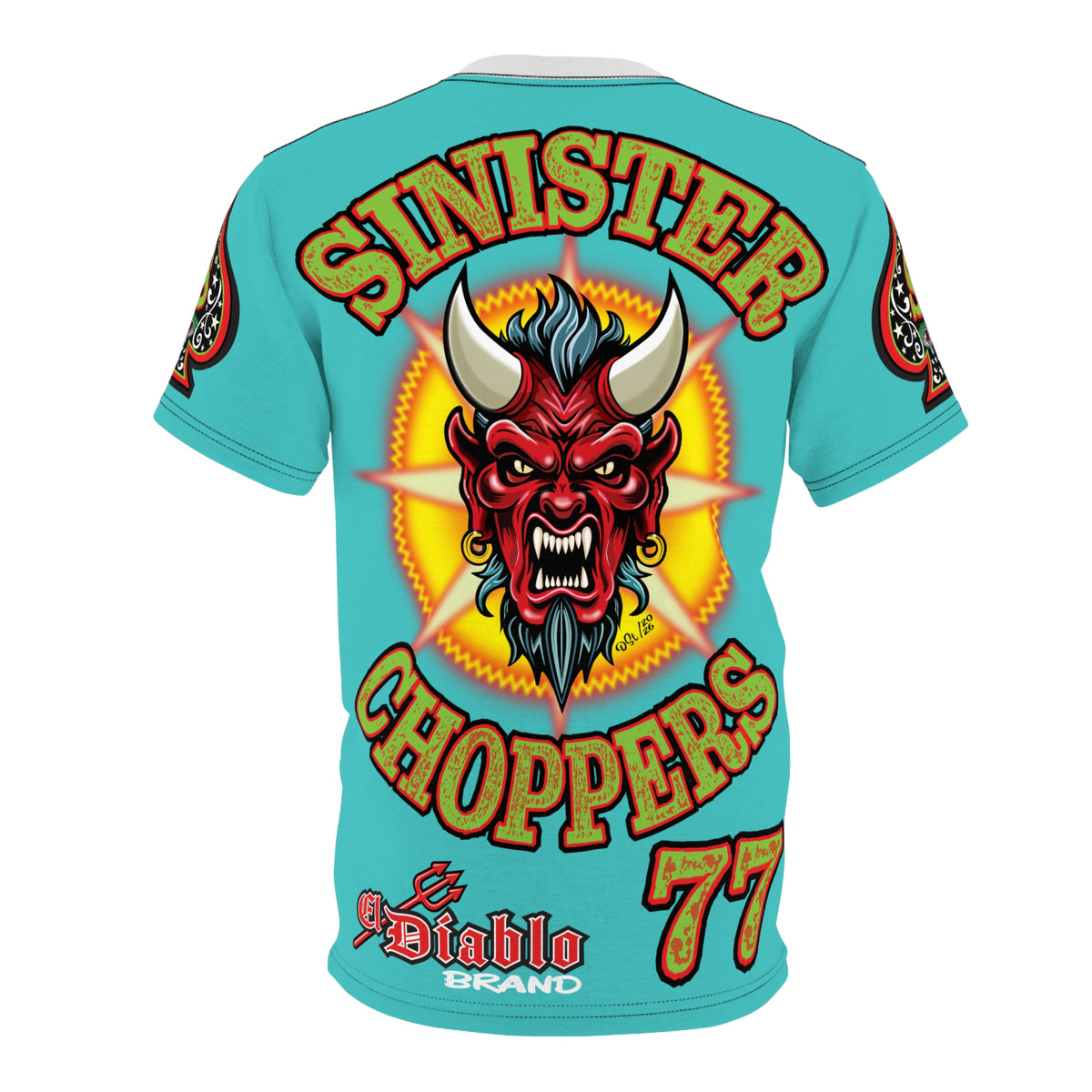 Sinister Choppers Devil Graphic Tee