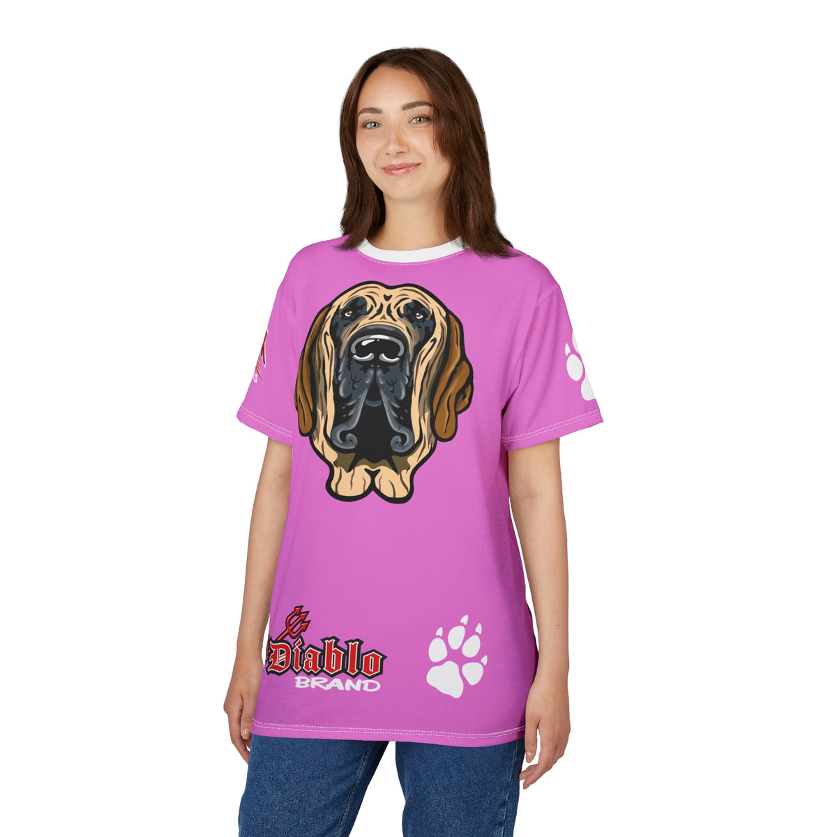 Country Rock Filas Graphic Super Tee — El Diablo Brand Paw Print T-Shirt 4Braylee