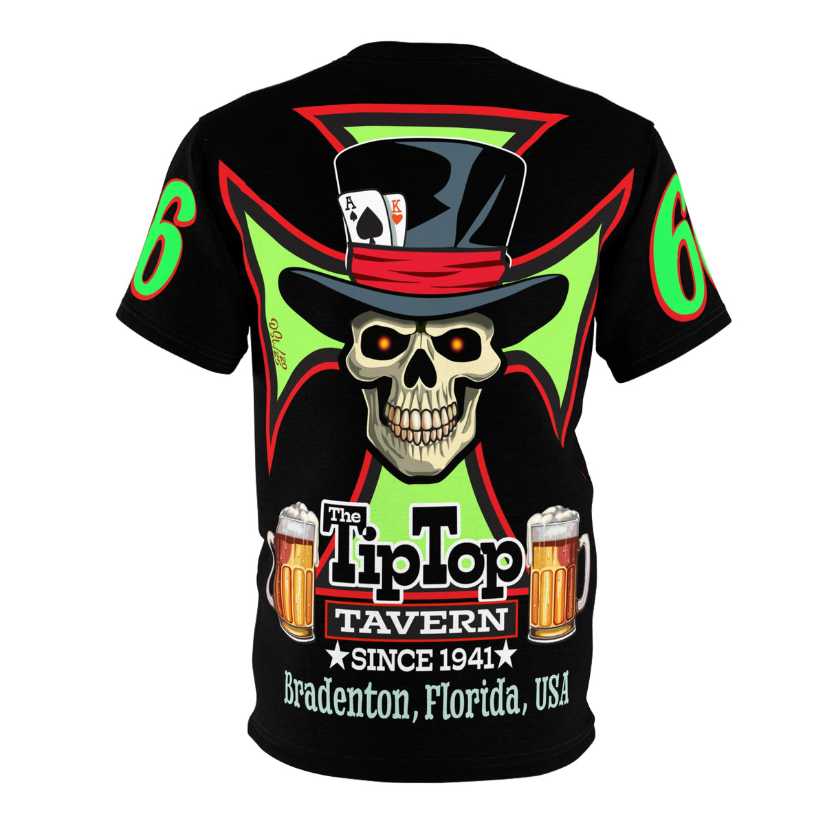 Tip Top Tavern Dive Bar Super Tee - America's Best Dive Bar - Bikes Beers Babes & Bros. -Remembering Jesse Biker Bar Tee