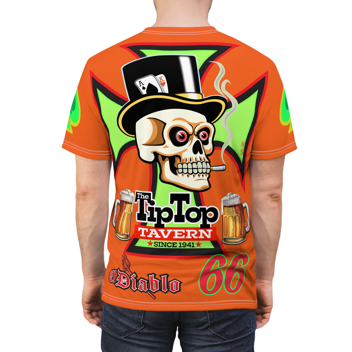 Tip Top Tavern Dive Bar Super Tee - America's Best Dive Bar, Bikes Beers Babes & Bros. - Biker Bar Tee