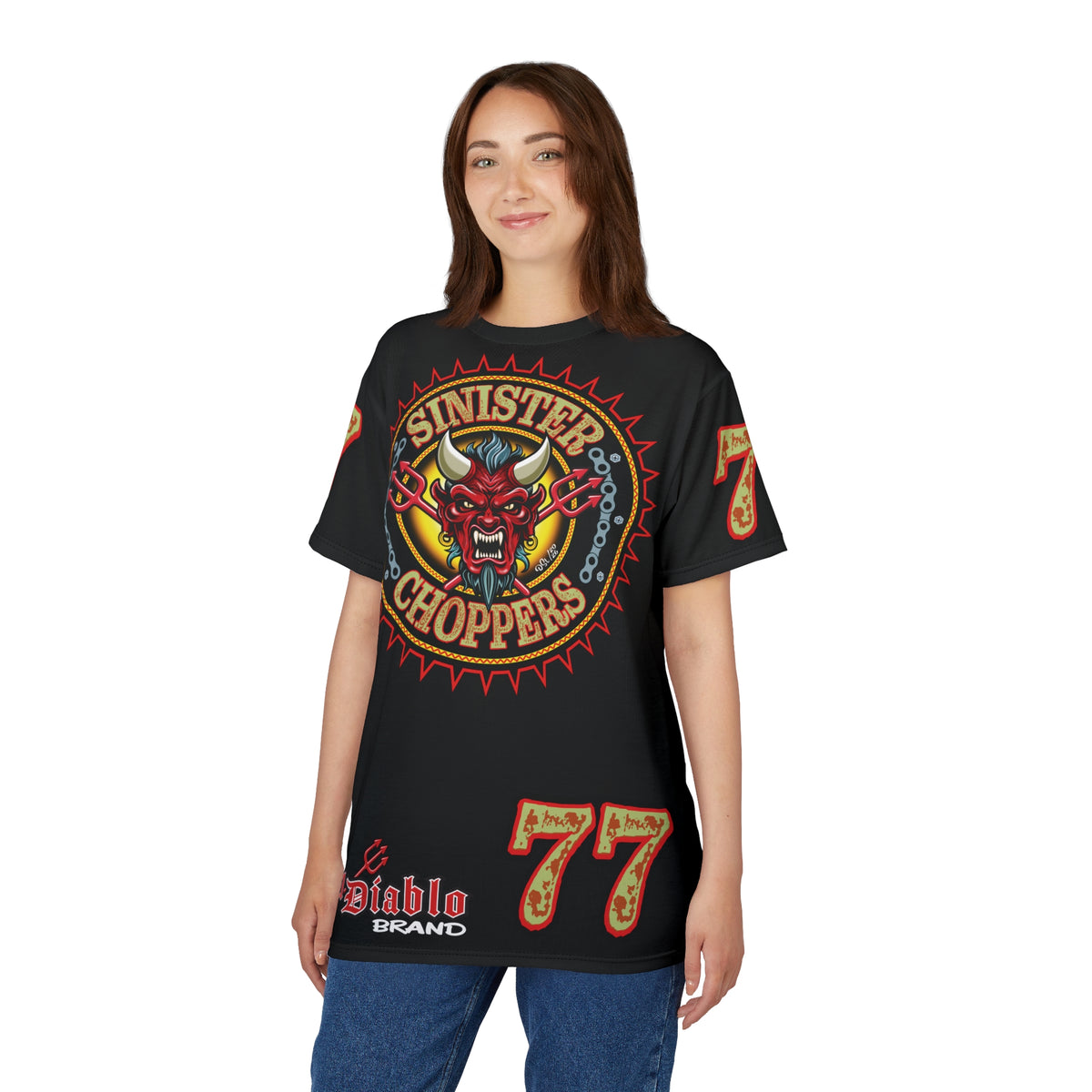 Sinister Choppers BLACKSTAR SPECIAL SUPER T— Ride Cool Look Cool in our Best Super Tee