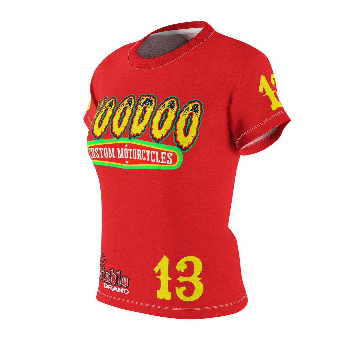 Women's Cut VooDoo Custom Motorcycles Graphic Tee — HiviZ Graphics