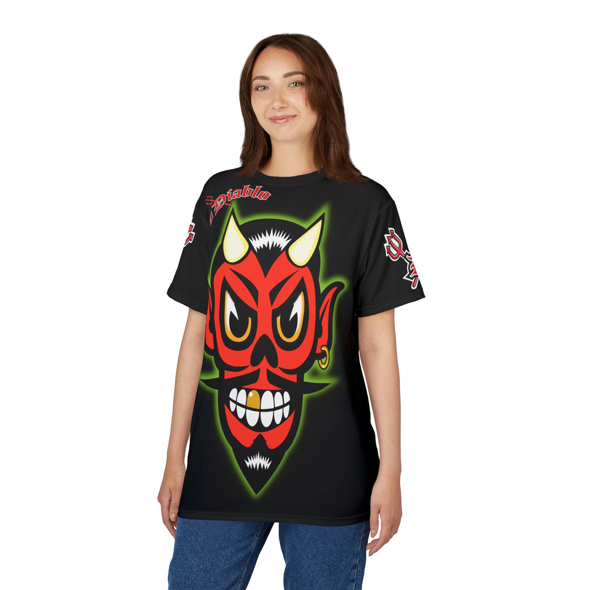 El Diablo HiViz Unisex Tee for maximum riding comfort