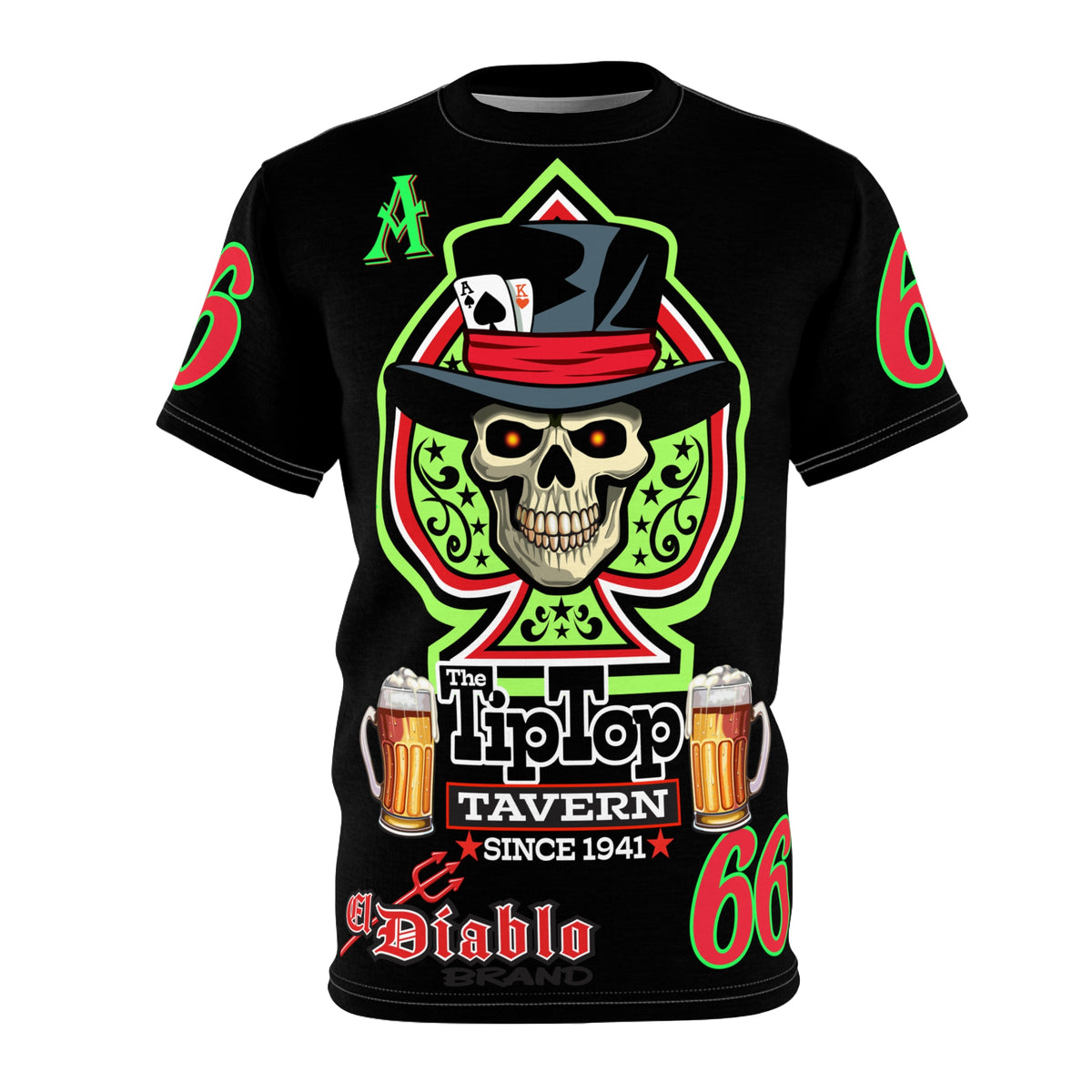 Tip Top Tavern Dive Bar Super Tee (*Limited Edition) - America's Best Dive Bar, Bikes Beers Babes & Bros. - Honouring Biker Bar Tee