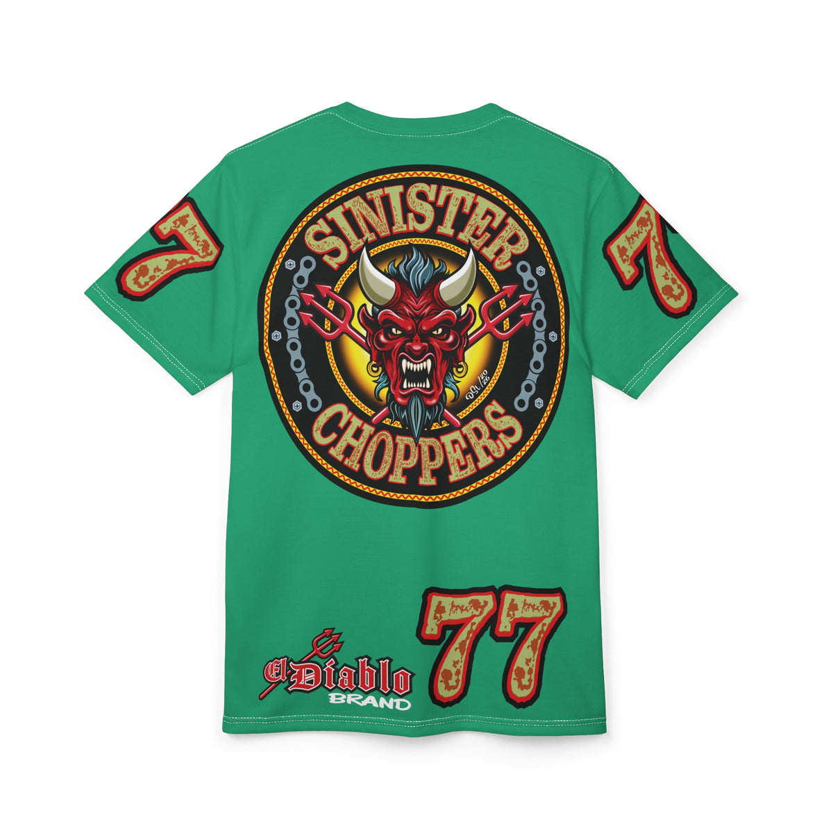 Sinister Choppers BIG D SPECIAL SUPER T— Ride Cool Look Cool in our Best Super Tee