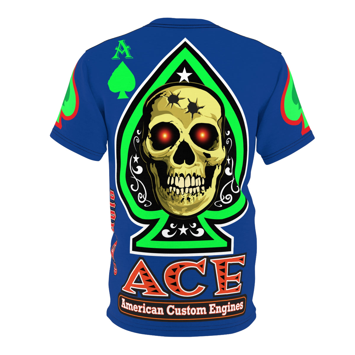 SRT American Custom Engines ACE - Special Double Tap  Ace of Spades High Visibility Graphics