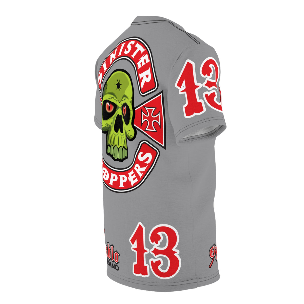 SRT Sinister Choppers  Super Tee - Clean, Beautiful, Design - Outrageous Biker Gear