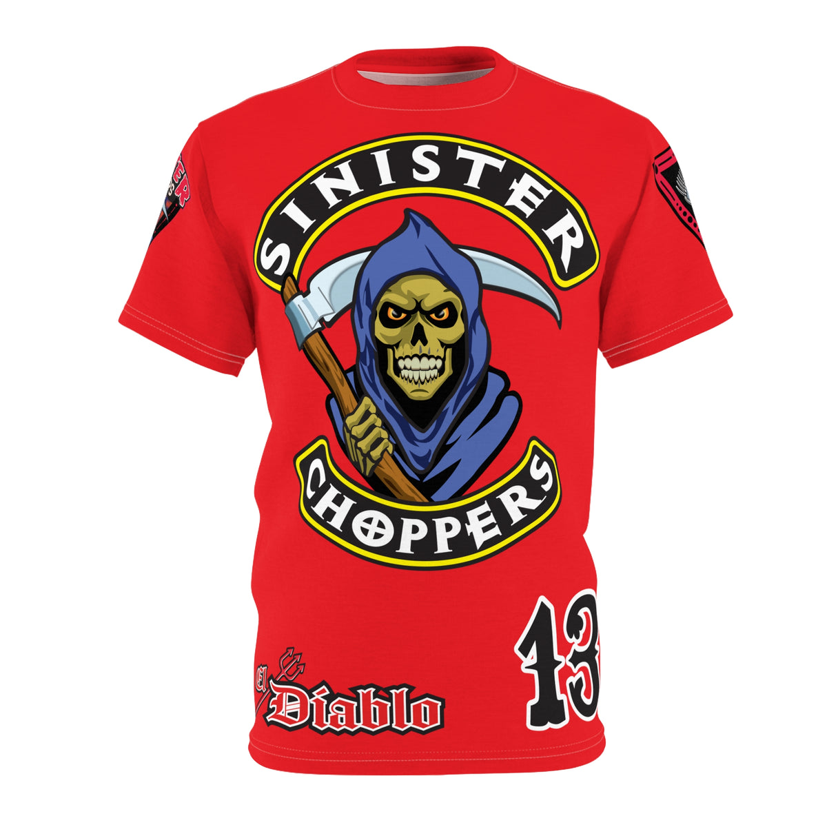 Sinister Choppers HiViz Super Tee - High Performance Motorcycle Riding Gear