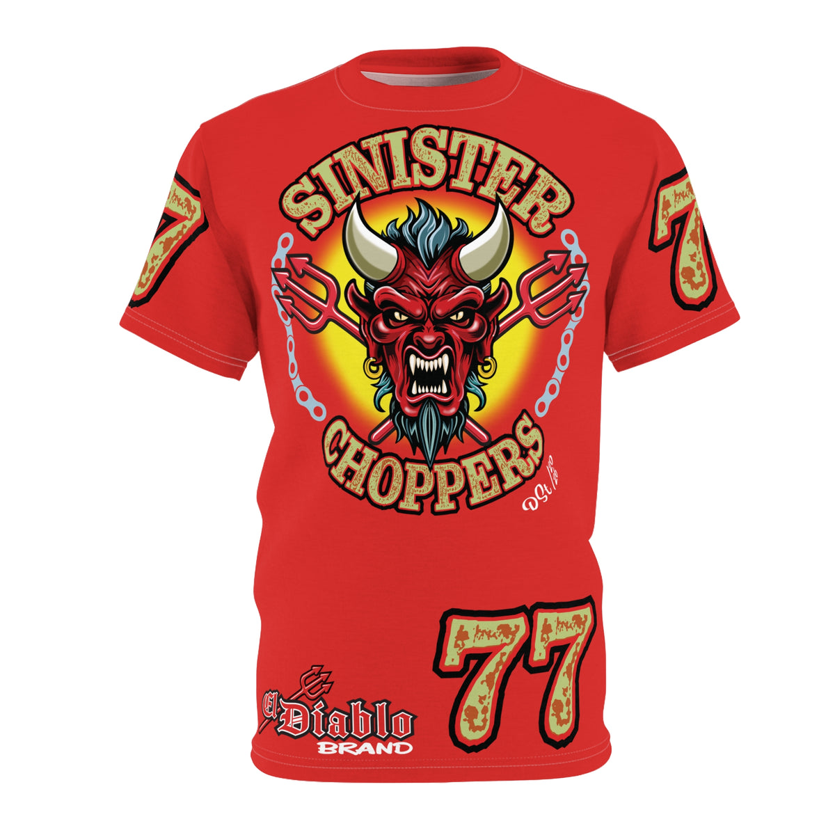 Sinister Choppers BIG D SPECIAL SUPER T— Ride Cool Look Cool in our Best Super Tee