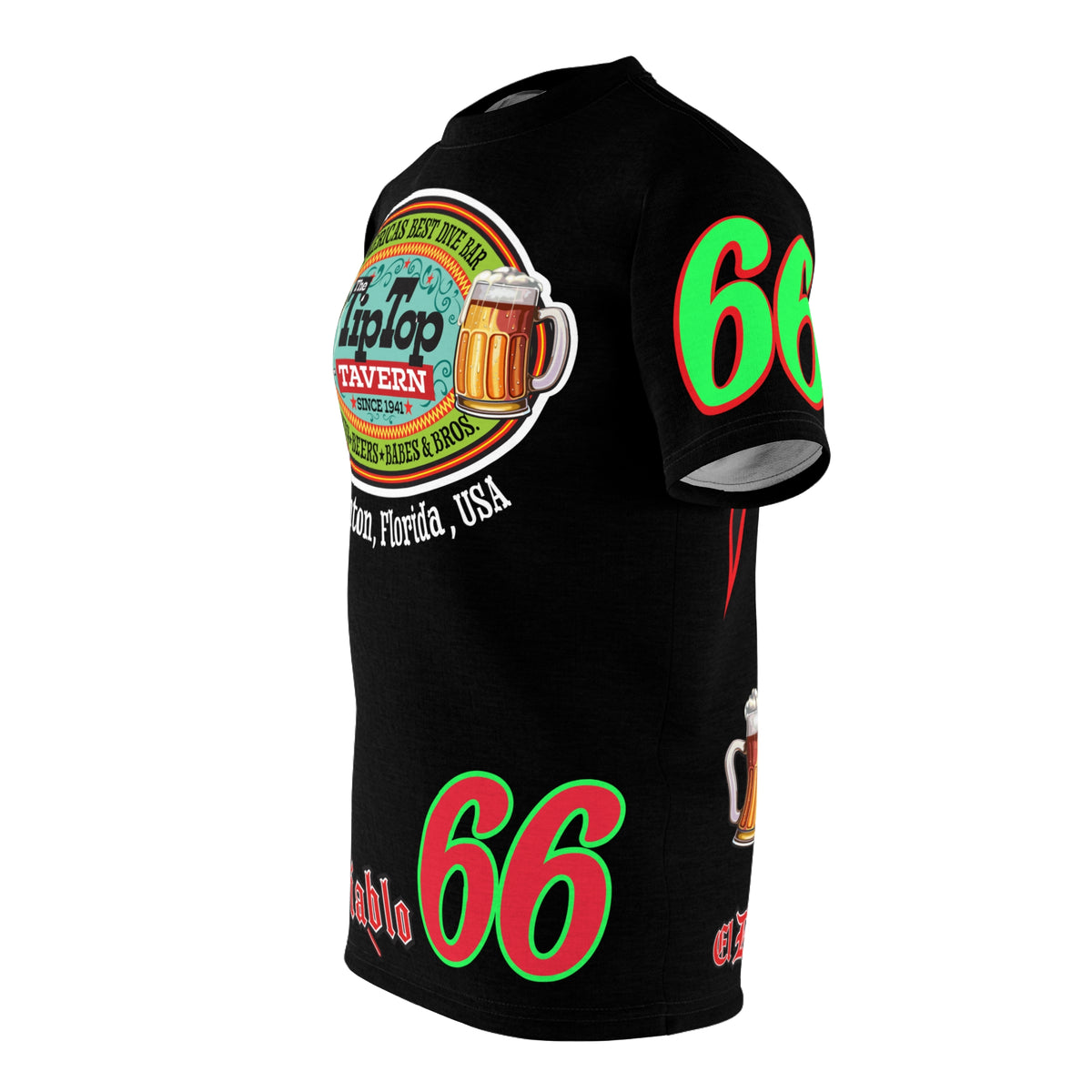 Tip Top Tavern Dive Bar Super Tee - America's Best Dive Bar - Bikes Beers Babes & Bros. - Biker Bar Tee