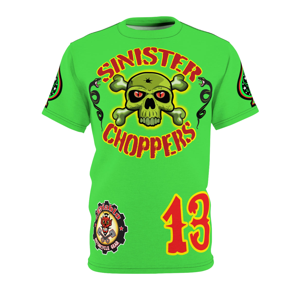 Very Special Sinister Choppers HiViZ Unisex Super Tee