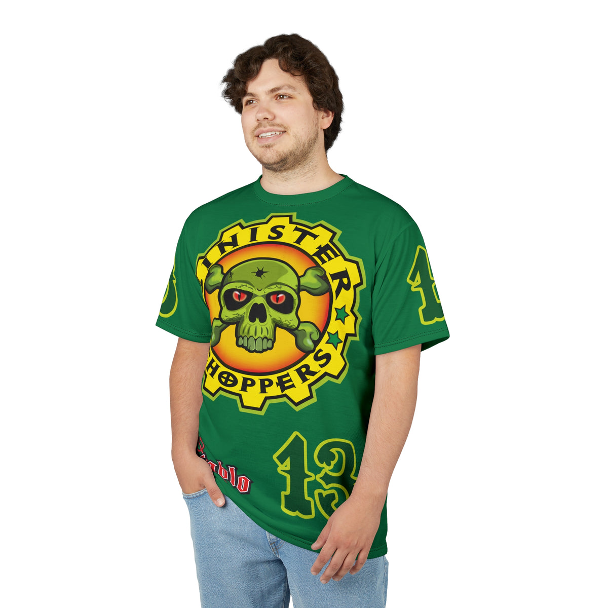 Sinister Choppers - HiViZ Super Tee - Spectacular Custom Motorcycle Riding Gear