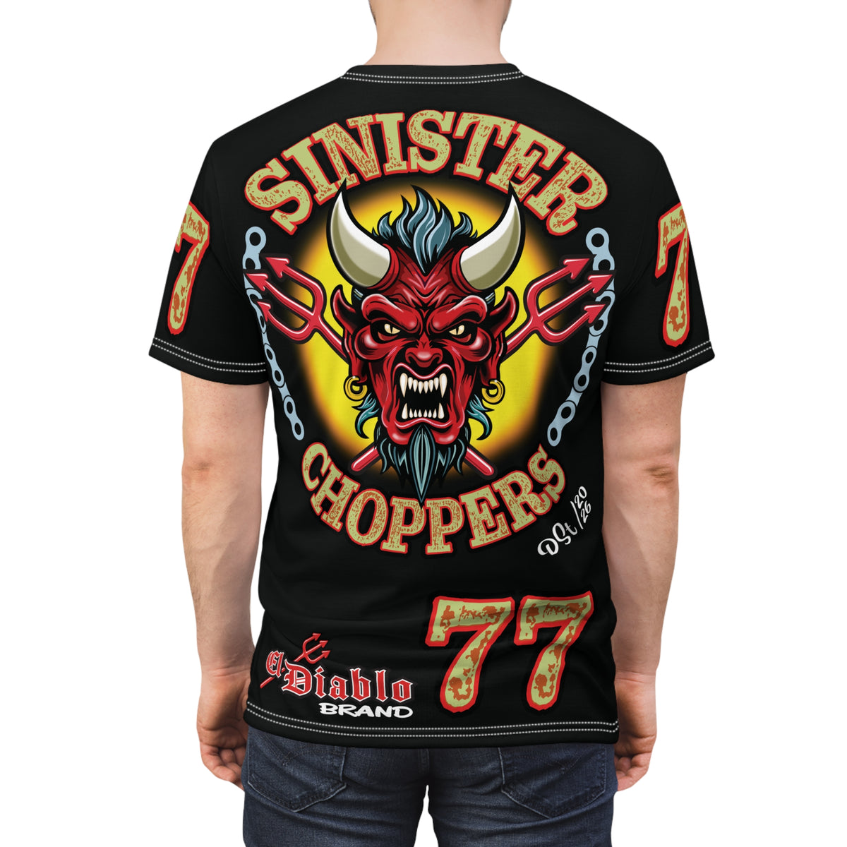 Sinister Choppers BIG D SPECIAL SUPER T— Ride Cool Look Cool in our Best Super Tee
