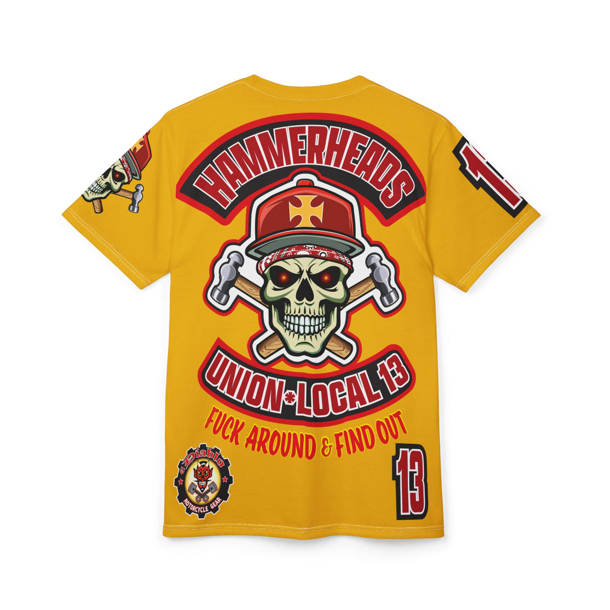 Hammerheads Union Local 13 Skull Graphic Tee