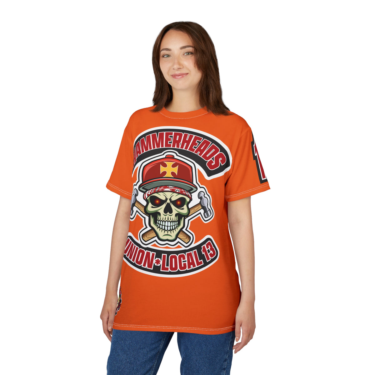 HammerHeads Union Local 13 - HiViz Unisex Riding Super Tee