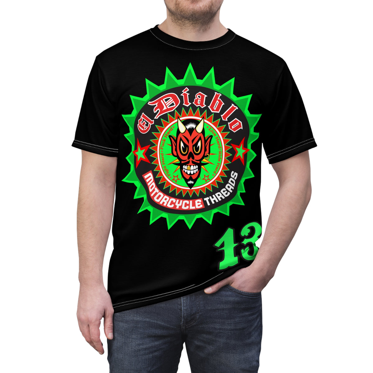 El Diablo Company HiViZ Super Tee