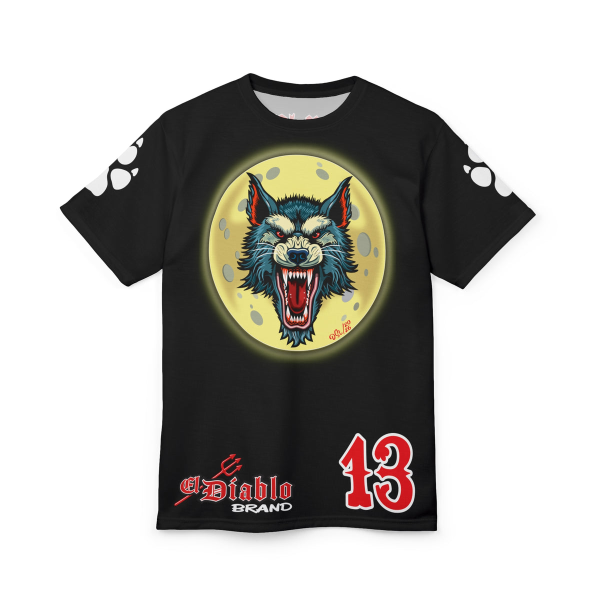 Copy of MWT Wolf Custom Motorcycles Super Tee — Viciously Cool High Performance Motorcycle Riding Shirt