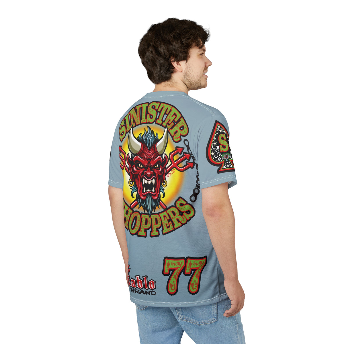 Sinister Choppers OUTRAGEOUS SPECIAL EDITION SUPER TEE— Ride Cool, Look Cool in our Best Super Tee