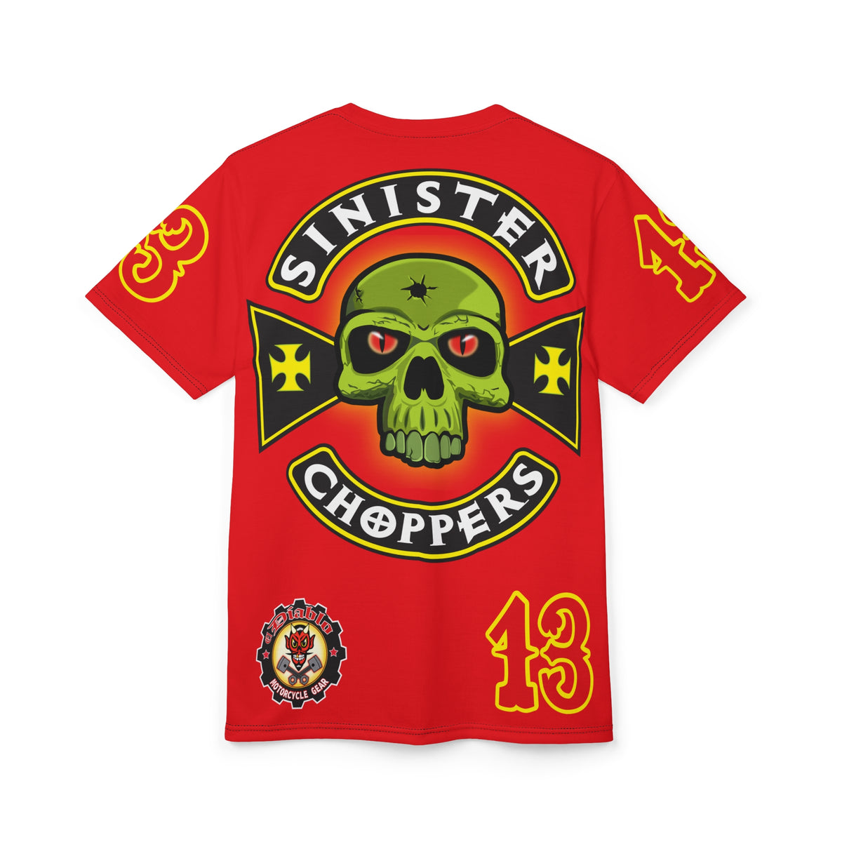 Sinister Choppers - HiViZ Super Tee - Spectacular Custom Motorcycle Riding Gear